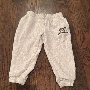 Mason Gray Sweatpants Relaxed Fit Cotton-Blend